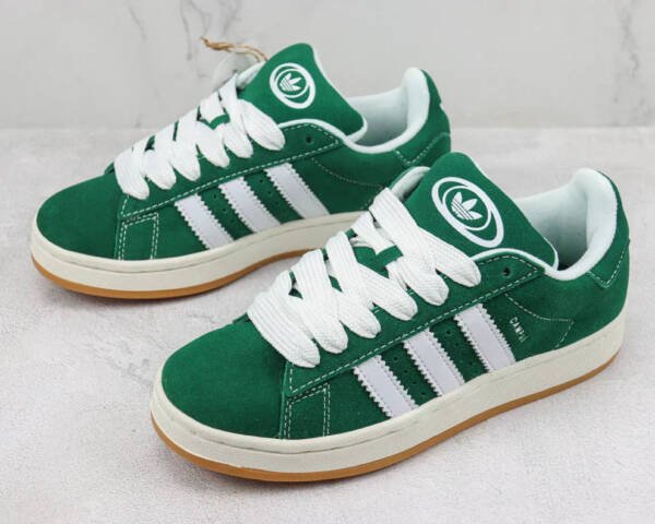 Adidas Campus 00s Dark Green Cloud White - Imagem 3