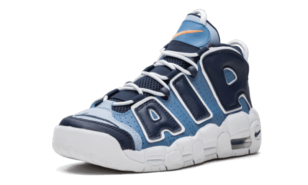 Tênis Nike Air More Uptempo - Azul - Imagem 4