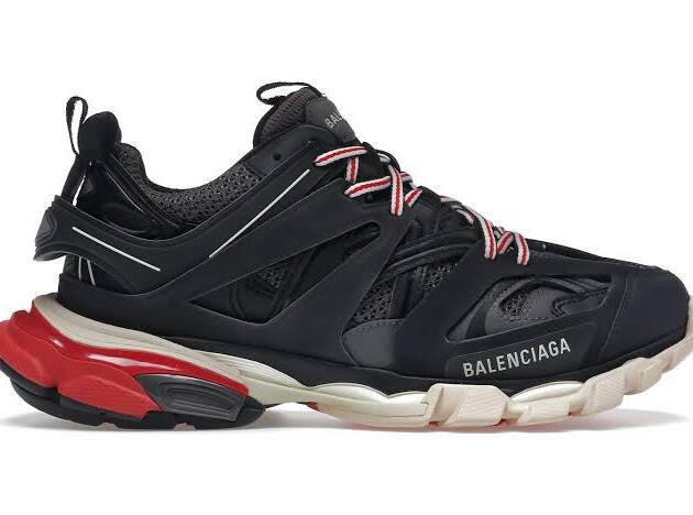 Balenciaga Track Black Grey Red