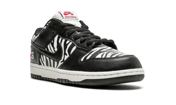 Nike SB Dunk Low Quartersnacks Zebra - Imagem 5